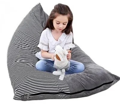Produktbild von Sitzsack Aufbewahrungstasche für Spielzeug und Kuscheltiere
