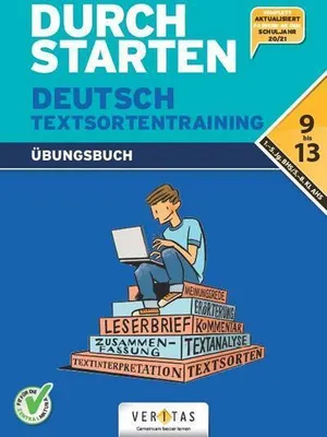 Obrázek produktu pro Durchstarten Deutsch Textsortentraining. Übungsbuch