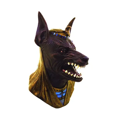 Produktbild von Ghoulish Anubis-maske Braun  Braun One Size