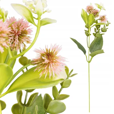 Produktbild von Topoblu Künstlicher Deko-Zweig Rosa Kugeln 40 cm