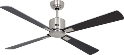 Obrázek produktu pro CasaFan ECO NEO III 132 BN-WN/SI WiFi Flügel Wenge/silber Deckenventilator Chrom gebürstet