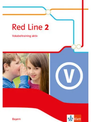 Produktbild von Red Line 2. Ausgabe Bayern. Vokabeltraining aktiv Klasse 6