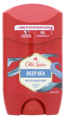 Obrázek produktu pro Old Spice Deep Sea, Pánské, Deodorant, Tuhý deodorant, Tyčka, 73 g, 24 h