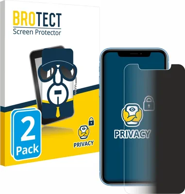 A product packaging and a smartphone with a screen protector.