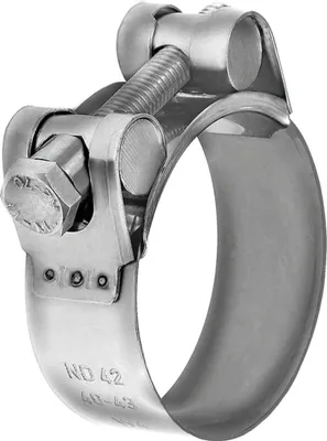 Produktbild von Riegler Gelenkbolzenschelle, Edelstahl 1.4301 (W4), 64 - 67 mm, 22 mm