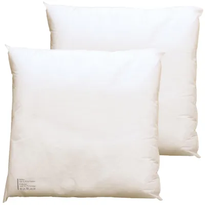 Produktbild von Flauschige Polyester Kissenfüllungen Füllkissen 2er in 45 x 45 cm