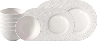 Produktbild von Villeroy & Boch Manufacture Ice Tafelservice 18-teilig