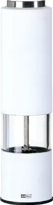 Produktbild von AdHoc EP23 elektrische Salzmühle oder Pfeffermühle Tropica, Kunststoff | Edelstahl, Farbe: Weiß
