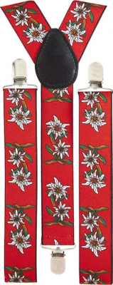 Produktbild von Edelweiss Hosenträger rot