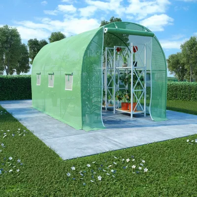 Produktbild von vidaXL Skleník 6,86 m² 3,43x2x2 m