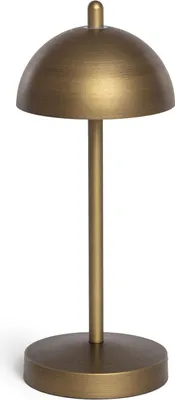 Produktbild von LED Tischlampe Tragbar mit wiederaufladbarem USB-Akku Pirinoa Messing