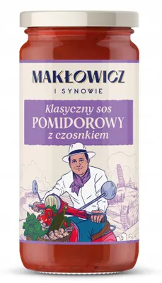 Produktbild von Makłowicz Tomatensoße mit Knoblauch 400 g