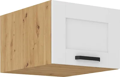 Produktbild von Kondela Oberer Küchenschrank Lula 50 NAGU-36 1F – Weiß / Artisan-Eiche