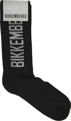 Obrázok produktu pre Nízke bavlnené ponožky, krátke ponožky pre mužov, značka BIKKEMBERGS, článok VBKC04944, LOGO SHORT SOCKS, vyrobené v Taliansku, veľkosť S/M, zloženie: 80 % bavlna, 16 % polyamid, 4 % Elastan