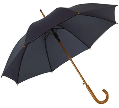 Zdjęcie produktu dla L-merch automatyczny parasol Boogie z drewnianą laską