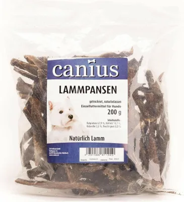 Produktbild von Canius Lammpansen getrocknet 200g