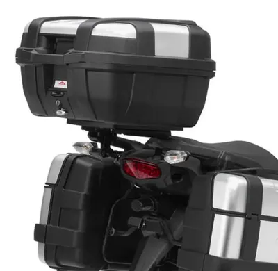 Produktbild von Topcase-Träger GiVi für Monokey® Koffer mit E251 Platte für Kawasaki Versys 1000