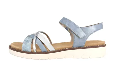 Produktbild von Remonte Sandalen in Übergrößen Blau D2058-12 große Damenschuhe, Größe:42