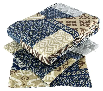 Obrázek produktu pro Přehoz na postel 220x240 + 2x 40x40cm - Tavira patchwork SY-6750