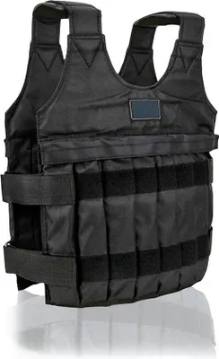 Image de Gilet lesté réglable de 20 kg pour le fitness et la course à pied