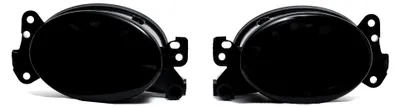 Für Mercedes W204 S204 W463 R230 W211 S211 C209 Nebelscheinwerfer Schwarz L + R in der Farbe Schwarz von Jom Car-Parts GmbH