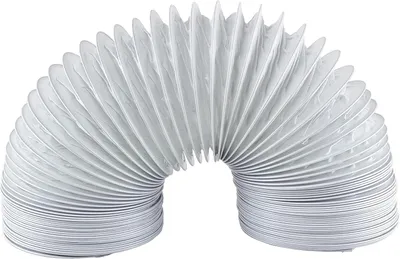 Imagen del producto de Manguera de desagüe flexible, de 80 mm de diámetro y 6 metros de longitud, para sistemas de conductos de aire