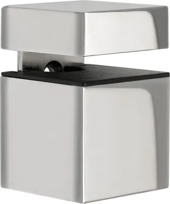 Produktbild von Tablarklemmträger Glasbodenträger Jonas 57,5x40x40mm Zinkdruckguss verchromt