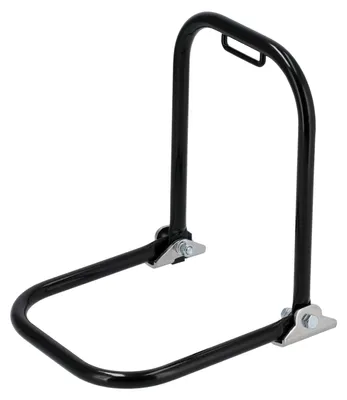 Produktbild von Gepäckträger mit Widerlager - langer Stützbügel - schwarz - für Simson S50, S51, S70