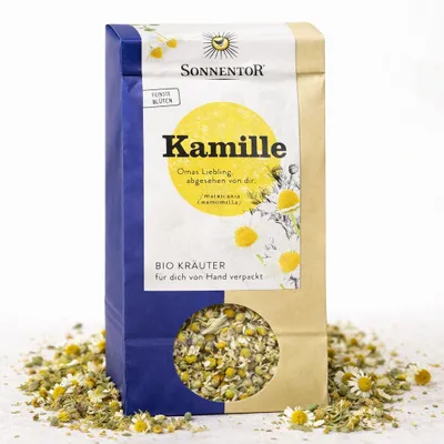Obrázek produktu pro Sonnentor 00206, Bylinkový čaj, 50 g, Heřmánek, 1 kusů