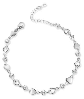 Immagine prodotto di Bracciale da donna in argento con zirconi