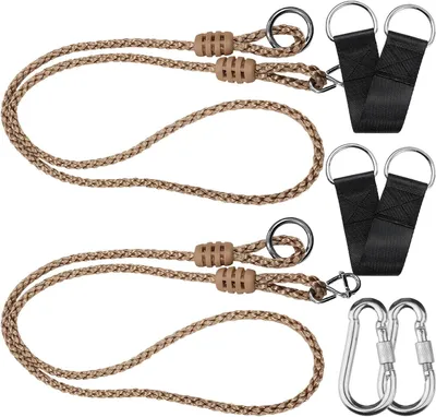 Produktbild von Schaukelseil Set, 2-teilig, 1,7 m, reißfest, für Garten und Spielplatz