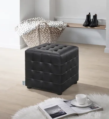Obrázok produktu pre Taburetka COBIX,  čierna eko