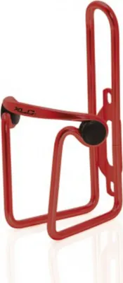 Produktbild von XLC Trinkflaschenhalter Alu BC-A02 rot, Polster rund, rot