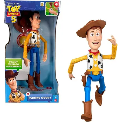 Image de Figurine Deluxe Woody de Toy Story 5 (Disney Pixar), 30 cm