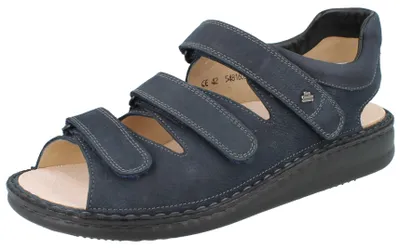 Produktbild von FINN COMFORT Tunis Herren Sandalen blau Nubukleder - Größe: 47