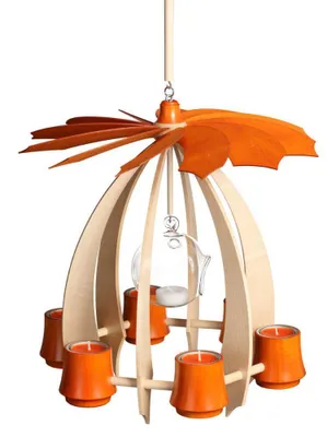 Produktbild von Hängepyramide Ahorn Orange NOVA BxHxT 33x36x33cm NEU