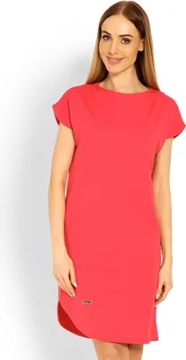 Produktbild von PeeKaBoo Asymmetrisches Damenkleid Cheebbiz koralle L/XL