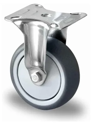 Productafbeelding van Bockrol 75 mm, 75 kg, massief rubber, kogellager 67 x 60 mm