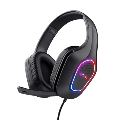 Image de Trust GXT 416 ZIROX Casque filaire Gaming USB Type-A Noir