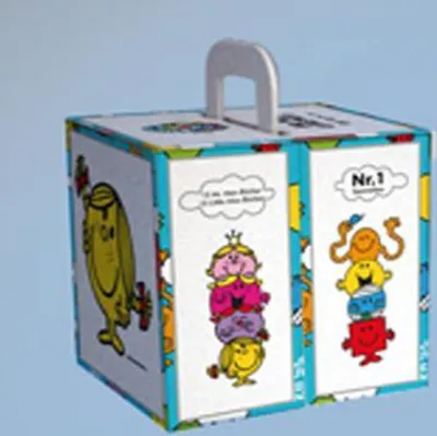 Produktbild von Mr. Men Little Miss Sammelbox aufklappbar für 15 Mr. Men und 15 Little Miss Ausgaben