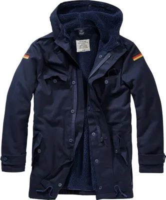 Produktbild von Brandit Bundeswehr Flag Mantel Blau L Herren Blau L