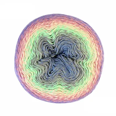 Produktbild von Scheepjes Whirl 215g - Farbverlaufs-Garn (762) Popin Candy
