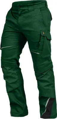 Produktbild von Bundhose Flex Line NEU, grün-schwarz, 114 Leibwächter FLEXH21114