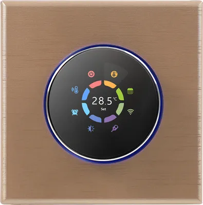 Produktbild von WiFi Smart Thermostat Temperaturregler Woechentlich programmierbare Tastensteuerung/Mobile APP/Sprachsteuerung Kompatibel mit Alexa/Google Home, fuer Wasser-/Gaskessel 5A
