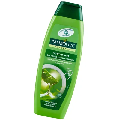 Produktbild von Palmolive Shampoo Aloe Vera 350ml Feuchtigkeitspflege für normales Haar
