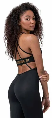 Produktbild von Nebbia Intense Golden Overal Black XS Fitness Hose