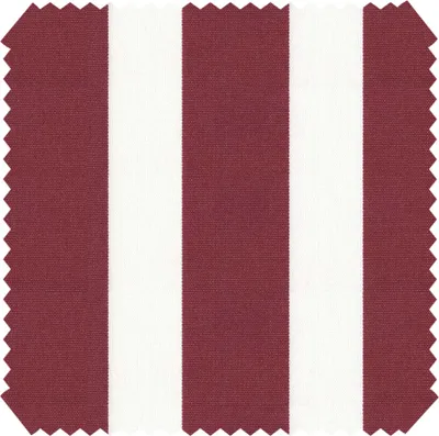 Produktbild von novely® ARAGON DUO LLORET UV - Gestreifter Outdoor-Stoff - Lichtechter Möbelstoff - Polsterstoff in Baumwoll-Optik für Gartenmöbel - Pflegeleichte Meterware 1lfm - Farbe: 29 Bordeaux