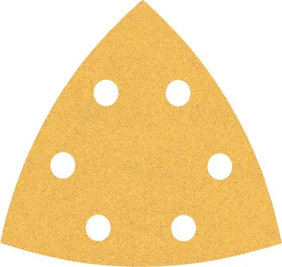 Produktbild von EXPERT C470 Deltaschleifblatt, 93mm, K100, 6 Löcher, 5-tlg.