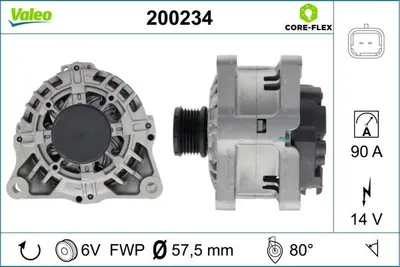 Produktbild von VALEO Kupplungssatz Kupplung für RENAULT ESPACE IV (JK0/1) 826480