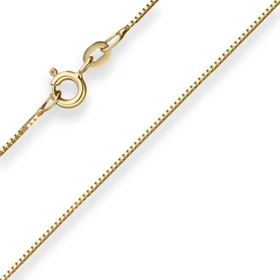 Produktbild von 0,7mm Veneziakette Goldkette Collier Halskette aus 333 Gold Gelbgold 40-42cm